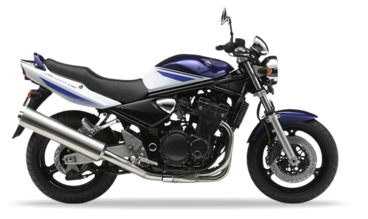 Suzuki Gsf 1200 N Bandit 2005 Limited Niebieski replica decals grafiche fuel tank juula motocolors