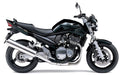Suzuki Gsf 1200 N Bandit 2006 Czarny vinyl kit aufkleber race decals juula motocolors