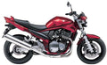 Suzuki Gsf 1200 N Bandit 2006 Czerwony stickers decals adesivi aftermarket replicas juula motocolors