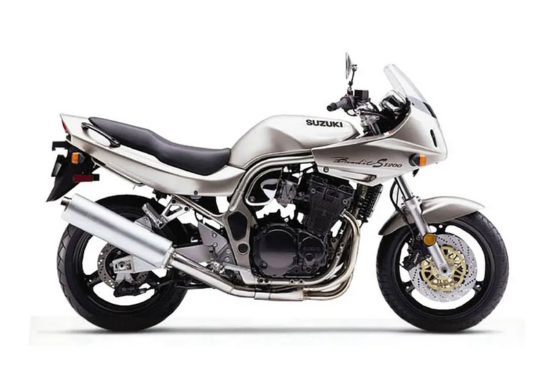 Suzuki Gsf 1200 s Bandit 1995 2000 Srebrny Yc7 bike stickers set grafiche adesivi custom juula motocolors