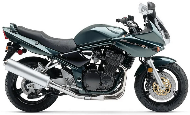 Suzuki Gsf 1200 s Bandit 2003 Zielony Yv4 motorcycle graphics adesivi replicas juula motocolors