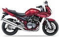 Suzuki Gsf 1200 s Bandit 2006 Czerwony Yhl stickers decals matrica restoration juula motocolors