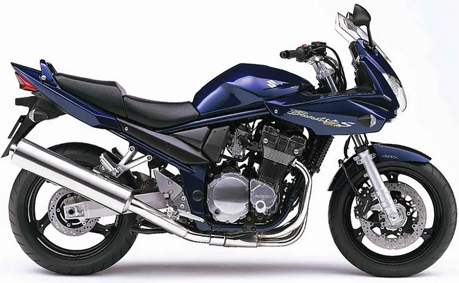 Suzuki Gsf 1200 s Bandit 2006 Niebieski Ykz vinyl decals adesivi racebike juula motocolors