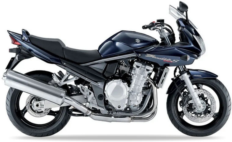 Suzuki Gsf 1250 S Bandit 2007 Grafitowy Niebieski Yle custom decals autocollants fuel tank juula motocolors