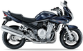 Suzuki Gsf 1250 S Bandit 2007 Grafitowy Niebieski Yle custom decals autocollants fuel tank juula motocolors