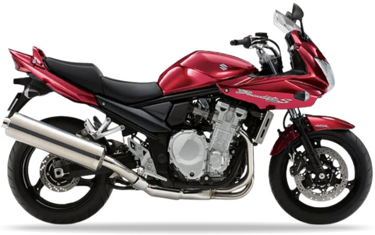 Suzuki Gsf 1250 S Bandit 2008 Czerwony Yhl Transparentny replica decals autocollants bodywork juula motocolors