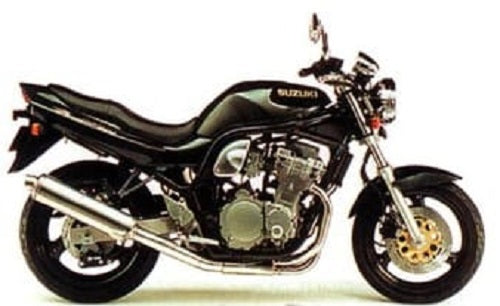 Suzuki Gsf 600 N Bandit 1995 2000 Czarny stickers decals aufkleber oem replica juula motocolors