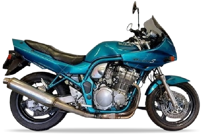 Suzuki Gsf 600 S Bandit 1996 Zielony 1Zv motorcycle graphics adesivi replicas juula motocolors
