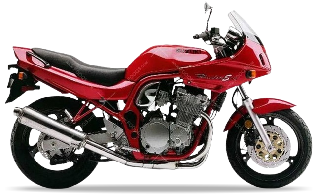 Suzuki Gsf 600 S Bandit 1999 Pomarańczowy Y0W motorcycle decals nalepky aftermarket juula motocolors