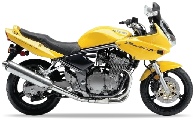 Suzuki Gsf 600 S Bandit 2003 Żółty Yu9 motorbike stickers autocollants custom kit juula motocolors