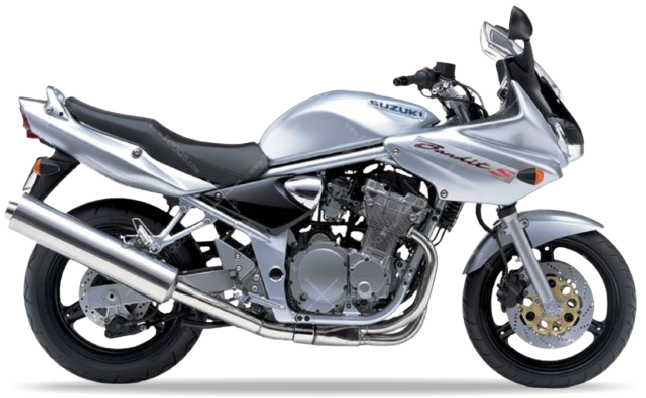Suzuki Gsf 600 S Bandit 2004 Srebrny stickers decals aufkleber oem replica juula motocolors
