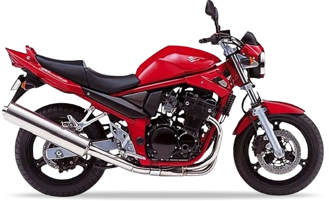 Suzuki Gsf 650 N Bandit 2005 Czerwony Yhh stickers decals pegatinas fairings racebike juula motocolors