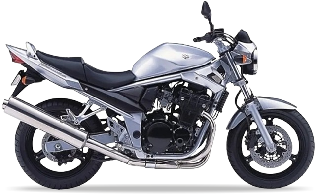 Suzuki Gsf 650 N Bandit 2005 Srebrny Metaliczny Yd8 stickers decals autocollants restoration kit juula motocolors