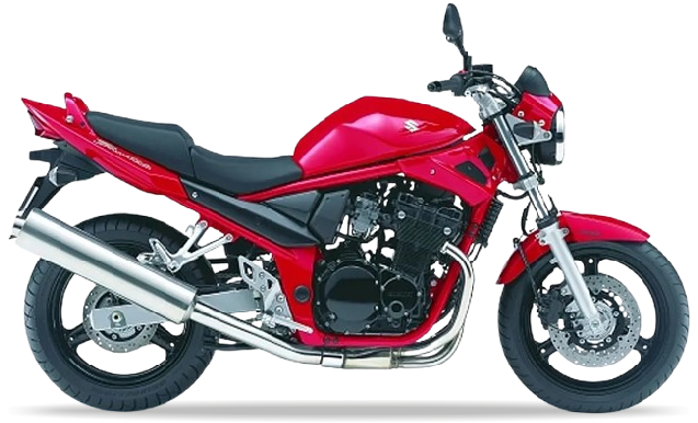 Suzuki Gsf 650 N Bandit 2006 Czerwony Yu2 motorbike decals pegatinas bodywork juula motocolors