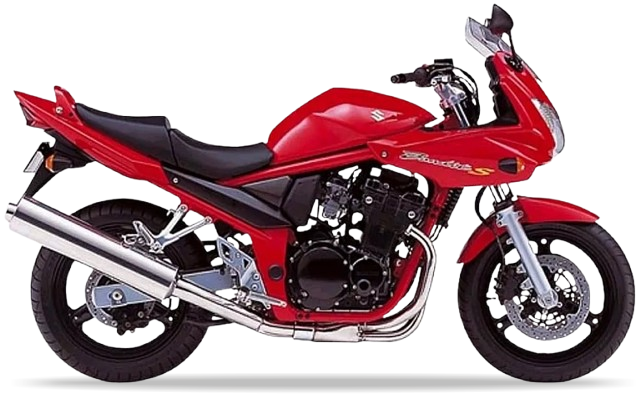 Suzuki Gsf 650 s Bandit 2005 Czerwony Yhh stickers decals aufkleber oem replica juula motocolors