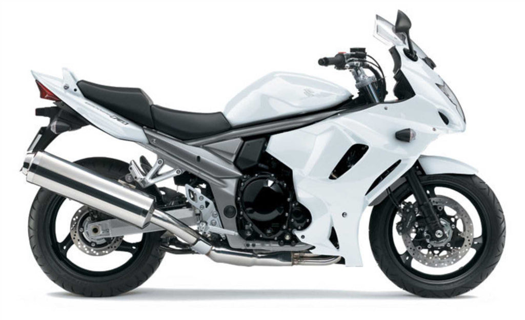 Suzuki Gsx 1250 FA 2010 2016 Biały custom decals adesivi side panels juula motocolors