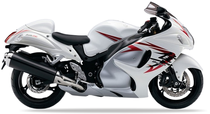 Suzuki Gsx 1300R Hayabusa 2008 Eah Biały Ypa Srebrny Eah bike stickers grafiche adesivi custom juula motocolors