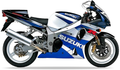 Suzuki Gsx R 1000 2002 Niebieski 1Lf Biały Ojw motorcycle decals vinyl kit aftermarket juula motocolors