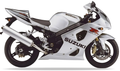 Suzuki Gsx R 1000 2003 Srebrny Yd8 graphics kit stickers autocollants replika juula motocolors