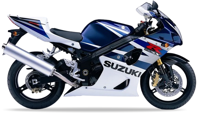 Suzuki Gsx R 1000 2004 Niebieski Yba Biały Ybd vinyl kit decals pegatinas restoration juula motocolors