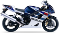 Suzuki Gsx R 1000 2004 Niebieski Yba Biały Ybd vinyl kit decals pegatinas restoration juula motocolors