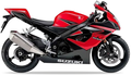 Suzuki Gsx R 1000 2006 Czerwony Yhh Czarny 019 stickers decals matrica restoration juula motocolors