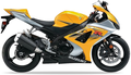 Suzuki Gsx R 1000 2007 Żółty Ymf Czarny 019 vinyl kit aufkleber race decals juula motocolors