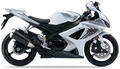 Suzuki Gsx R 1000 2008 Biały Ybd stickers decals autocollants restoration kit juula motocolors