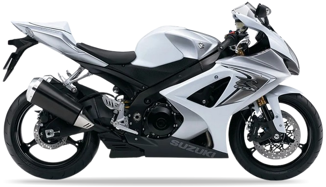 Suzuki Gsx R 1000 2008 Biały Ybd stickers decals autocollants restoration kit juula motocolors