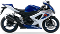 Suzuki Gsx R 1000 2008 Niebieski Yky Biały stickers decals aufkleber oem replica juula motocolors