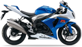 Suzuki Gsx R 1000 2009 Niebieski Ysf Biały Ybd bike stickers set grafiche adesivi custom juula motocolors