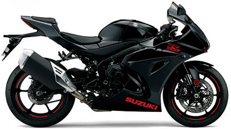 Suzuki Gsx R 1000 2019 Matowy Czarny Ykv motorbike stickers autocollants custom kit juula motocolors