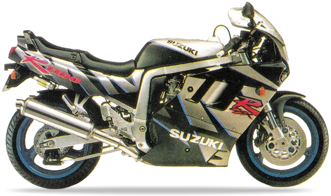 Suzuki Gsx R 1100 1992 3Wc Czarny Srebrny motorcycle stickers pegatinas oem replica juula motocolors
