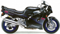Suzuki Gsx R 1100 1994 Czarny 33J stickers decals pegatinas fairings racebike juula motocolors