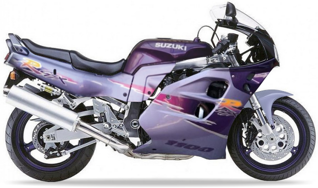 Suzuki Gsx R 1100 1994 Jasny Fioletowy C3S stickers decals autocollants restoration kit juula motocolors