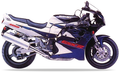 Suzuki Gsx R 1100 1996 E9P Niebieski Biały motorcycle stickers set adesivi fairings juula motocolors