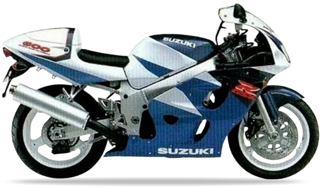 Suzuki Gsxr 600 1997 Niebieski 1Lf Biały Ojw stickers decals aufkleber oem replica juula motocolors