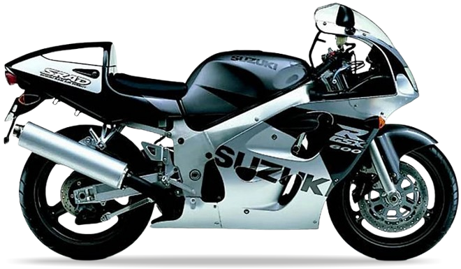 Suzuki Gsxr 600 1998 Srebrny Y2D Szary 24K stickers decals aufkleber oem replica juula motocolors