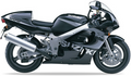 Suzuki Gsxr 600 1999 Czarny Y7L motorbike stickers autocollants custom kit juula motocolors