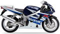 Suzuki Gsxr 600 2003 Niebieski No. 2 Yba Biały Ojw motorbike stickers pegatinas cowling juula motocolors