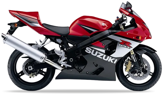 Suzuki Gsxr 600 2005 Czerwony Yu7 Czarny 019 replica decals set aufkleber fuel tank juula motocolors