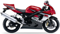 Suzuki Gsxr 600 2005 Czerwony Yu7 Czarny 019 replica decals set aufkleber fuel tank juula motocolors