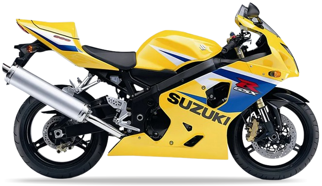 Suzuki Gsxr 600 2005 Żółty Yec bike stickers set grafiche adesivi custom juula motocolors