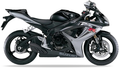 Suzuki Gsxr 600 2006 Czarny 019 Szary Yhg stickers decals autocollants restoration kit juula motocolors
