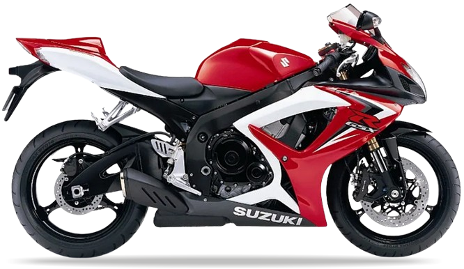 Suzuki Gsxr 600 2007 Czerwony Yhh Biały Ybd vinyl kit decals pegatinas restoration juula motocolors
