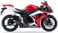 Suzuki Gsxr 600 2007 Czerwony Yhh Biały Ybd vinyl kit decals pegatinas restoration juula motocolors