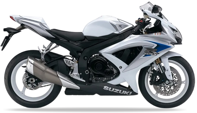 Suzuki Gsxr 600 2008 Biały Srebrny Ymd motorbike decals pegatinas bodywork juula motocolors