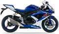 Suzuki Gsxr 600 2008 Niebieski Yky Biały Ybd motorcycle stickers set adesivi fairings juula motocolors