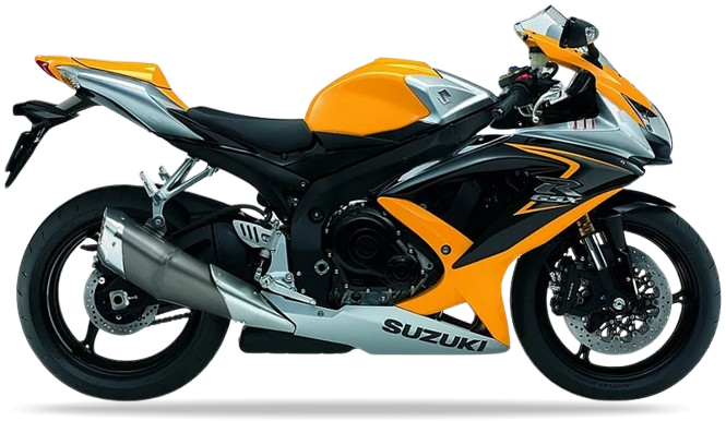 Suzuki Gsxr 600 2008 Żółty Ymf Srebrny Ymd replica decals set aufkleber fuel tank juula motocolors