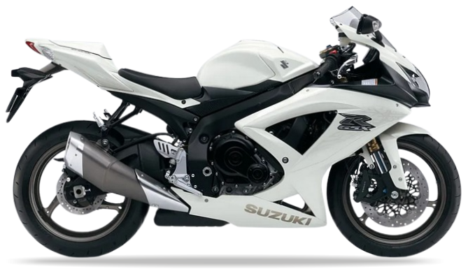 Suzuki Gsxr 600 2009 Biały Ypa stickers decals adesivi aftermarket replicas juula motocolors